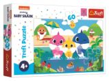 Puzzle Baby Shark s rodinou na dovolené