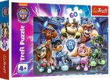 Puzzle Tlapková patrola: Dobrodružství městských hrdinů 60 dílků - Puzzle Puzzle Tlapková patrola: Dobrodružství městských hrdinů 60 dílků