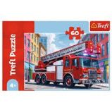 Puzzle Hasičský vůz 60 dílků - Puzzle Puzzle Hasičský vůz 60 dílků