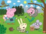 Trefl Puzzle Peppa Pig v přírodě / 30 dílků - Dětské puzzle Trefl Puzzle Peppa Pig v přírodě / 30 dílků