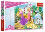 Trefl Puzzle Disney Princess - Být princeznou / 30 dílků Trefl Puzzle Disney Princess - Být princeznou / 30 dílků