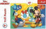 Trefl Puzzle Mickey Mouse a Kačer Donald 30 dílků - Puzzle Puzzle Mickey Mouse a Kačer Donald 30 dílků