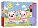 Puzzle Šťastný život na venkově 30 dílků - Puzzle Puzzle Šťastný život na venkově