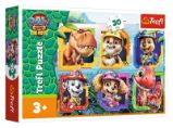 Puzzle Tlapková patrola: Dinosauří film 30 dílků - Dětské puzzle Puzzle Tlapková patrola: Dinosauří film 30 dílků