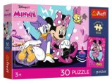 Puzzle Disney: Veselá Minnie 30 dílků - Dětské puzzle Puzzle Disney: Veselá Minnie 30 dílků