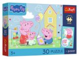 Puzzle Prasátko Peppa: Plán 30 dílků - Dětské puzzle Puzzle Prasátko Peppa: Plán 30 dílků