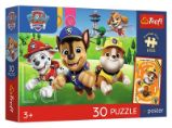 Puzzle Tlapková patrola: Na cestě 30 dílků - Dětské puzzle Puzzle Tlapková patrola: Na cestě 30 dílků