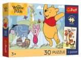 Puzzle Medvídek Pú: Sladké chvíle 30 dílků - Dětské puzzle Puzzle Medvídek Pú: Sladké chvíle 30 dílků
