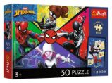 Puzzle Spider-Man: Pavoučí síla 30 dílků - Dětské puzzle Puzzle Spider-Man: Pavoučí síla 30 dílků