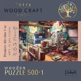 Trefl Wood Craft Origin Puzzle Poklady na půdě 501 dílků - Puzzle pro dospělé Trefl Wood Craft Origin Puzzle Poklady na půdě 501 dílků