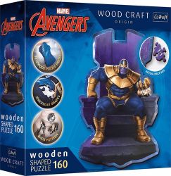 Puzzle Wood Craft Origin Thanos na trůnu 160 dílků - Puzzle Puzzle Wood Craft Origin Thanos na trůnu 160 dílků