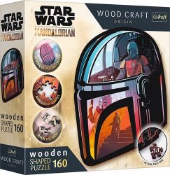 Puzzle Wood Craft Origin The Mandalorian 160 dílků - Puzzle Puzzle Wood Craft Origin The Mandalorian 160 dílků