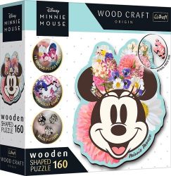 Puzzle Wood Craft Origin Stylová Minnie 160 dílků Puzzle Wood Craft Origin Stylová Minnie 160 dílků