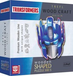 Puzzle Wood Craft Origin Transformers: Optimus Prime 505 dílků - Puzzle Puzzle Wood Craft Origin Transformers: Optimus Prime 505 dílků