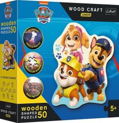 Puzzle Wood Craft Junior Tlapková patrol - Puzzle Puzzle Wood Craft Junior Tlapková patrola 50 dílků