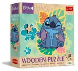Dřevěné obrysové puzzle Stitch 50 dílků Dřevěné obrysové puzzle Stitch 50 dílků