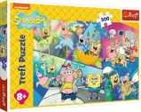 Puzzle SpongeBob v Bikini Bottom 300 dílků - Dětské puzzle Puzzle SpongeBob v Bikini Bottom 300 dílků