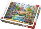 Trefl Puzzle Amsterdamský kanál / 1500 dílků Trefl Puzzle Amsterdamský kanál / 1500 dílků