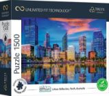 Puzzle Cityscape: Odraz města Perth, Austrálie 1500 dílků Puzzle Cityscape: Odraz města Perth, Austrálie 1500 dílků