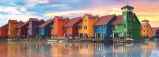 Trefl Puzzle Groningen, Nizozemsko / 1000 dílků Panoramatické - Puzzle pro dospělé Trefl Puzzle Groningen, Nizozemsko / 1000 dílků Panoramatické