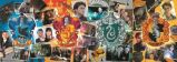 Puzzle Panorama Harry Potter - Čtyři bradavické koleje 1000 dílků