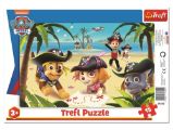 Trefl Puzzle Tlapková patrola - Pirátská výprava / 15 dílků - Puzzle pro nejmenší Trefl Puzzle Tlapková patrola - Pirátská výprava / 15 dílků