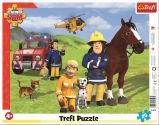 Trefl Puzzle Požárník Sam - Na hlídce 25 dílků - Dětské puzzle Trefl Puzzle Požárník Sam - Na hlídce 25 dílků