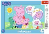Puzzle Prasátko Peppa: Nejmilejší prasátko 15 dílků - Puzzle Puzzle Prasátko Peppa Nejmilejší prasátko