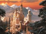 Trefl Puzzle Neuschwanstein v zimě / 3000 dílků