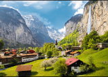 Trefl Puzzle Švýcarsko Lauterbrunnen 3000 dílků Trefl Puzzle Švýcarsko Lauterbrunnen 3000 dílků
