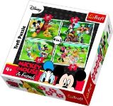Trefl Puzzle Mickey Mouse a přátelé v parku 4v1 (35,48,54,70 dílků) Trefl Puzzle Mickey Mouse a přátelé v parku 4v1 (35,48,54,70 dílků)
