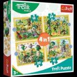 Trefl Puzzle Treflíci - Zábava 4v1 (12,15,20,24 dílků) Trefl Puzzle Treflíci - Zábava 4v1 (12,15,20,24 dílků)
