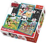 Trefl Puzzle Mickey Mouse a přátelé 3v1 (20,36,50 dílků) Trefl Puzzle Mickey Mouse a přátelé 3v1 (20,36,50 dílků)