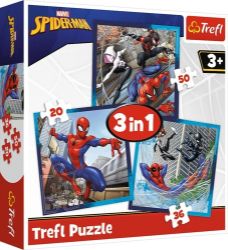 Puzzle Spiderman/3v1 (20,36,50 dílků) - Puzzle Puzzle Spiderman/3v1 (20,36,50 dílků)