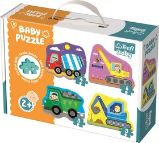 Trefl Puzzle Baby Vozidla na stavbě 4v1 (3,4,5,6 dílků) Trefl Puzzle Baby Vozidla na stavbě 4v1 (3,4,5,6 dílků)