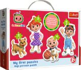 Baby puzzle Cocomelon 4v1 (2,3,4,5 dílků) Baby puzzle Cocomelon 4v1 (2,3,4,5 dílků)