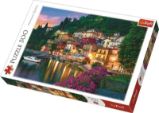 Trefl Puzzle Itálie Jezero Como / 500 dílků