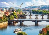 Trefl Puzzle Pražské mosty, Česká republika / 500 dílků - Puzzle pro dospělé Trefl Puzzle Pražské mosty, Česká republika / 500 dílků