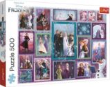 Trefl Puzzle Frozen - Kouzelná galerie / 500 dílků Trefl Puzzle Frozen - Kouzelná galerie / 500 dílků