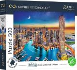Trefl Puzzle UFT Cityscape: Dubai, Spojené arabské emiráty 500 dílků - Puzzle pro dospělé Trefl Puzzle UFT Cityscape: Dubai, Spojené arabské emiráty 500 dílků