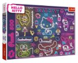 Puzzle Neonová Hello Kitty 500 dílků - Puzzle Puzzle Neonová Hello Kitty 500 dílků