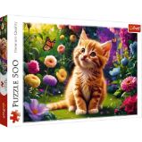 Puzzle Okouzlující kotě 500 dílků - Puzzle Puzzle Okouzlující kotě 500 dílků