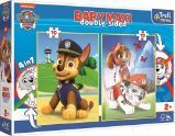 Trefl Puzzle Baby maxi Tlapková patrola Chase, Marshal a Sky 2x10 dílků - oboustranné Trefl Puzzle Baby maxi Tlapková patrola Chase, Marshal a Sky 2x10 dílků - oboustranné