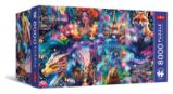 Puzzle Barevný svět 8000 dílků Puzzle Barevný svět 8000 dílků