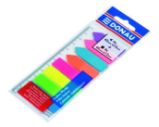 Samolepící plastové záložky 12 cm - mix neonových barev Samolepící plastové záložky 12 cm - mix neonových barev