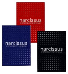 Narcis blok DOTS A5 60l 80g lepený/6/ - Papíry Narcis blok DOTS A5 80l 80g lepený/12/