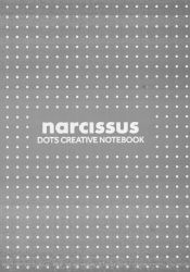 Narcis blok DOTS A4 60l 80g lepený šedý