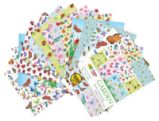 Blok A4 80g/m2 15 archů 30 motivů GARDEN - Kreativní sady a materiály Happy Color blok A4 80g/m2 15l Garden