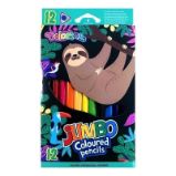 Colorino pastelky trojhranné JUMBO Wildkid 12 barev Colorino pastelky trojhranné JUMBO Wildkid 12 barev