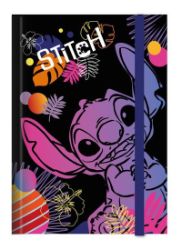 Stitch desky na sešity A4 vzor 1 black